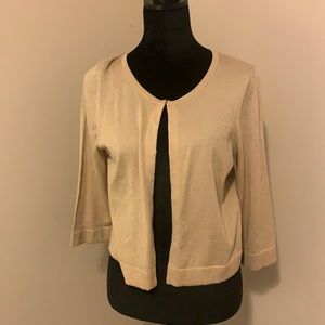 Lilly Pulitzer gold sweater